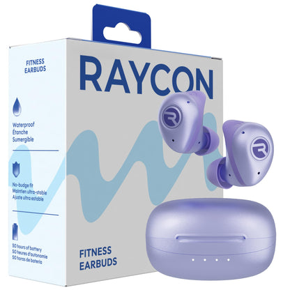 Raycon The Fitness Noise Cancelling Earbuds, 2nd Gen, Black