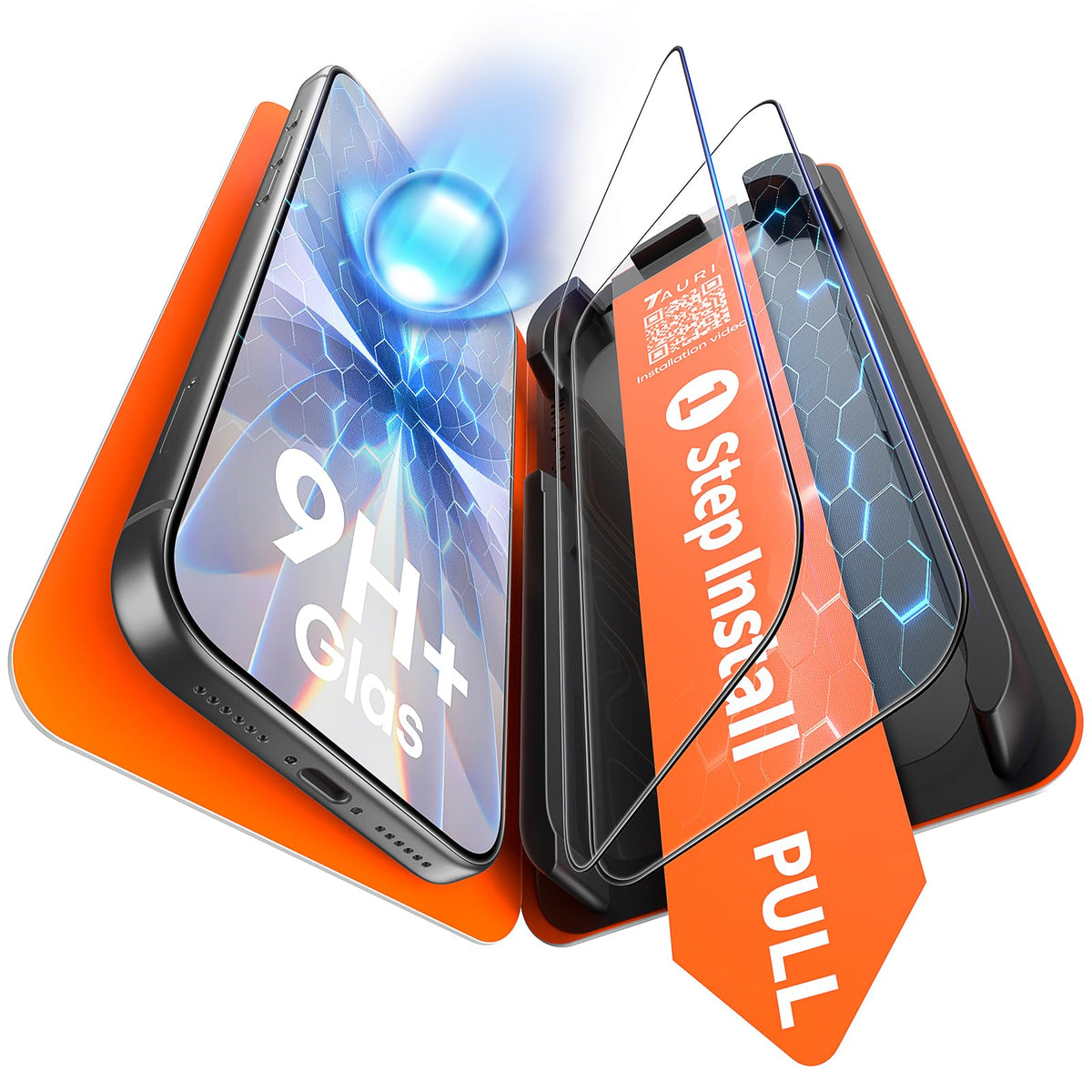 TAURI 2 Pack for Samsung Galaxy Z Fold 8 Ultra Privacy Screen Protector