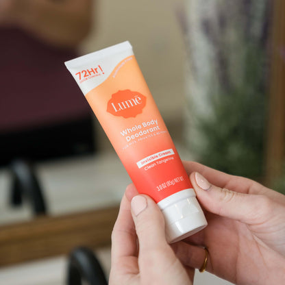 Lume Whole Body Deodorant - Cream Tube - 3 oz, 2 pk (Soft Powder)
