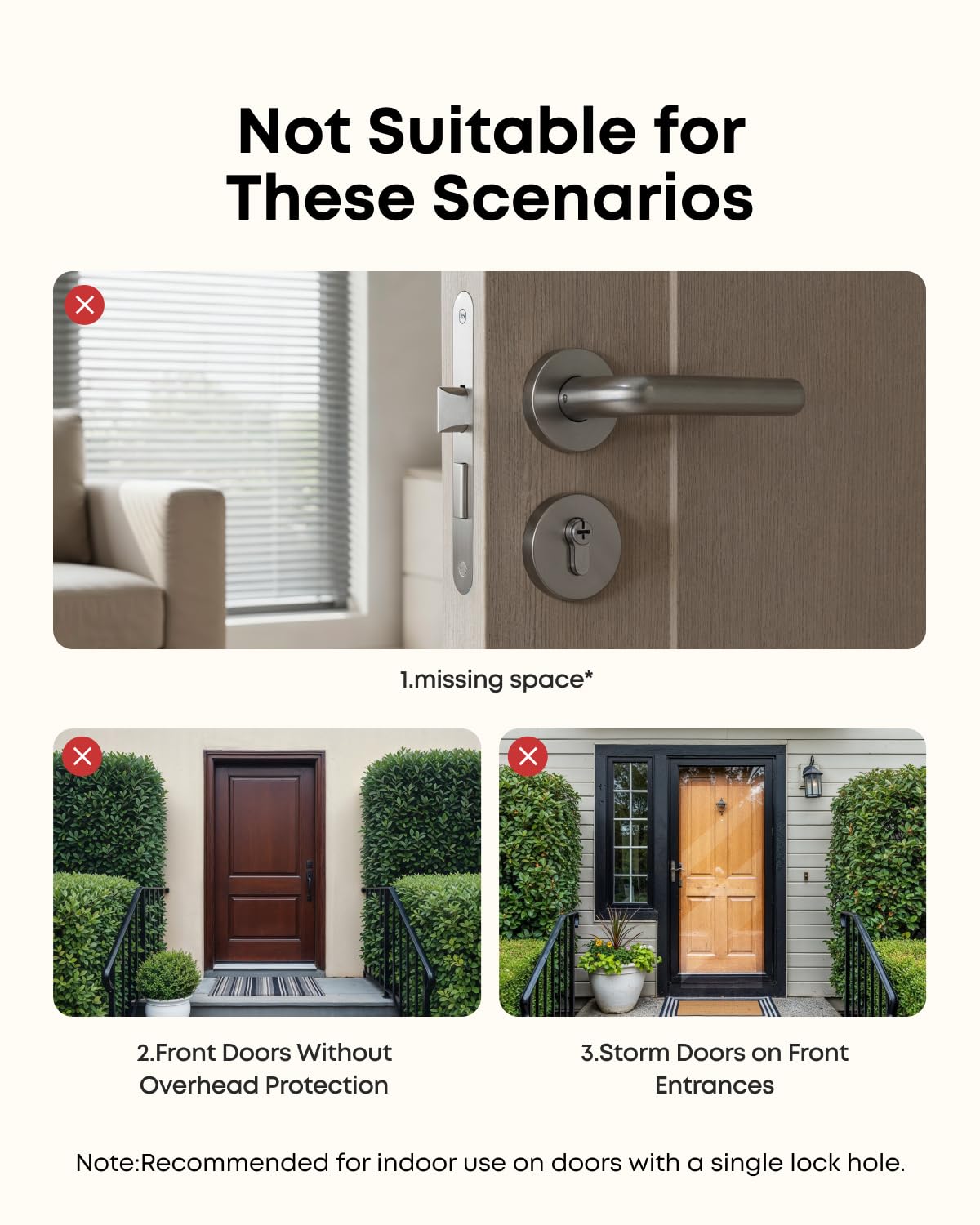 eufy Security Smart Lock FamiLock C32, Fingerprint Keyless Lock with Handle