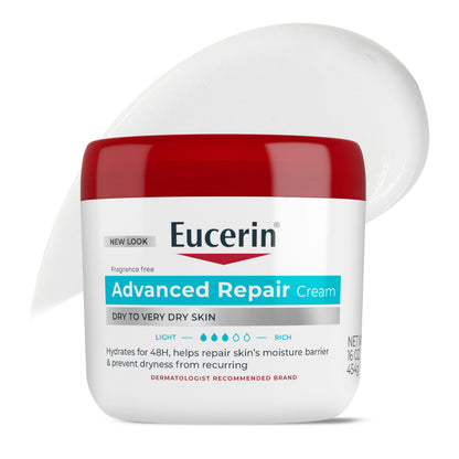 Eucerin Advanced Repair Lotion, Urea Enriched, 16.9 FL OZ