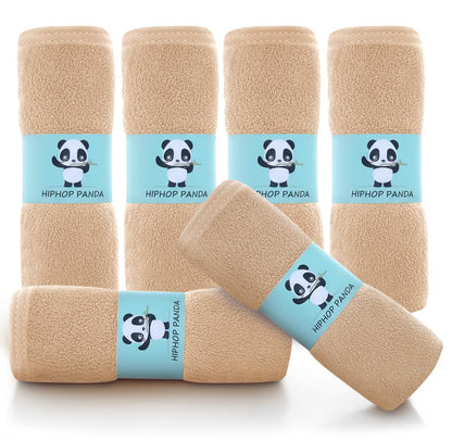HIPHOP PANDA Soft Baby Washcloths, 2-Layer, 30 Pack Newborn Gift Set