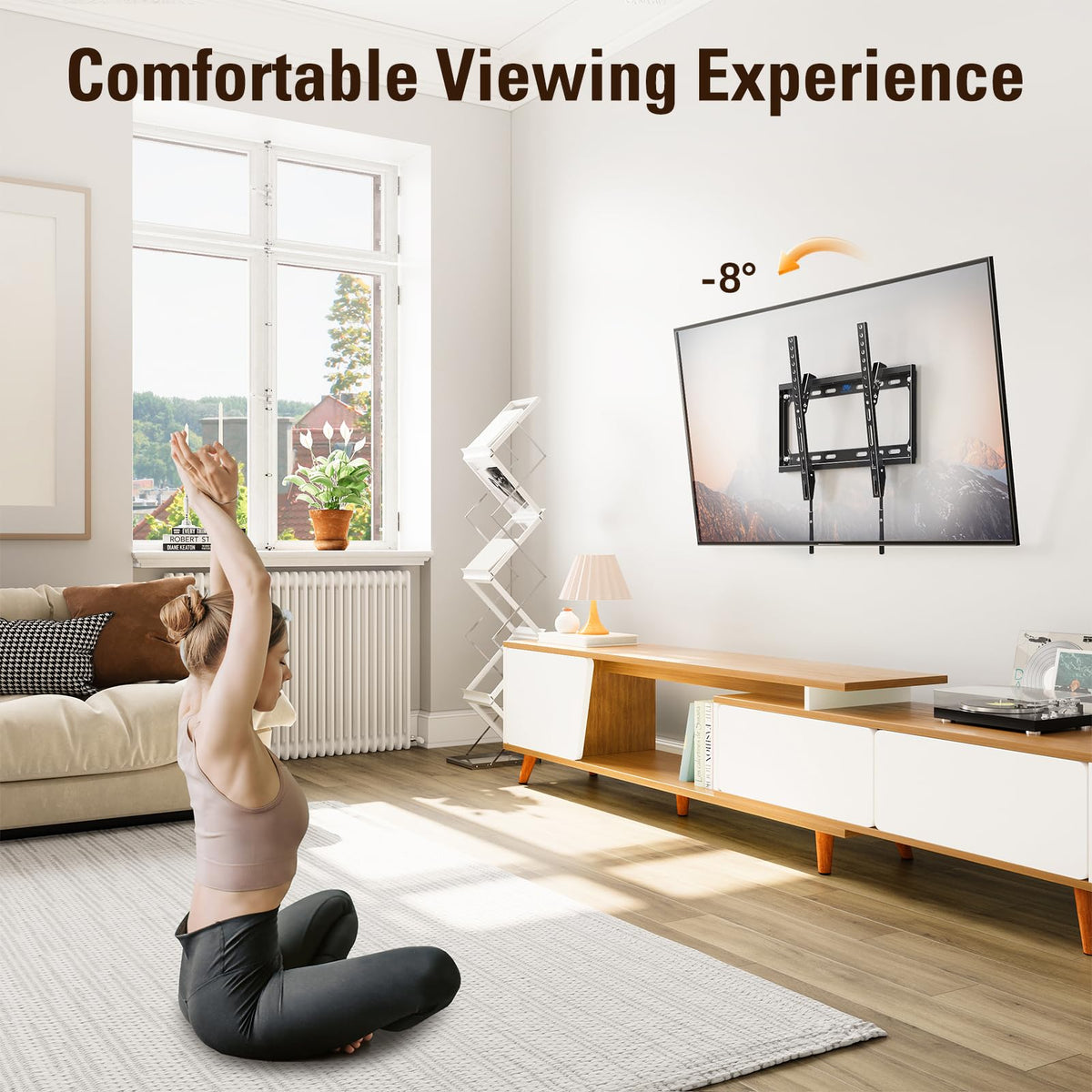 Mounting Dream Full Motion TV Wall Mount for Most 42-90 Inch TV Heavy Duty