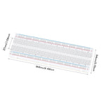 ELEGOO 3pcs Breadboard 830-Point Solderless Prototype PCB Board Kit