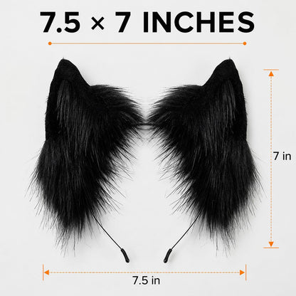 Small Deer Ears Antler Headbands Reindeer Antlers Headband Hair Accessories