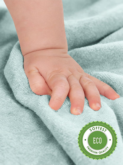 HIPHOP PANDA Soft Baby Washcloths, 2-Layer, 30 Pack Newborn Gift Set