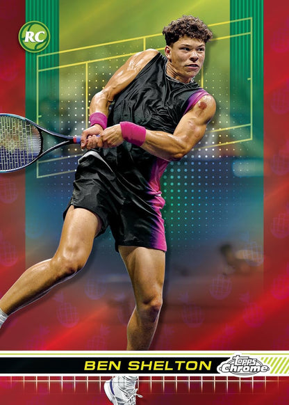 2024 Topps Chrome Tennis Retail Value Box