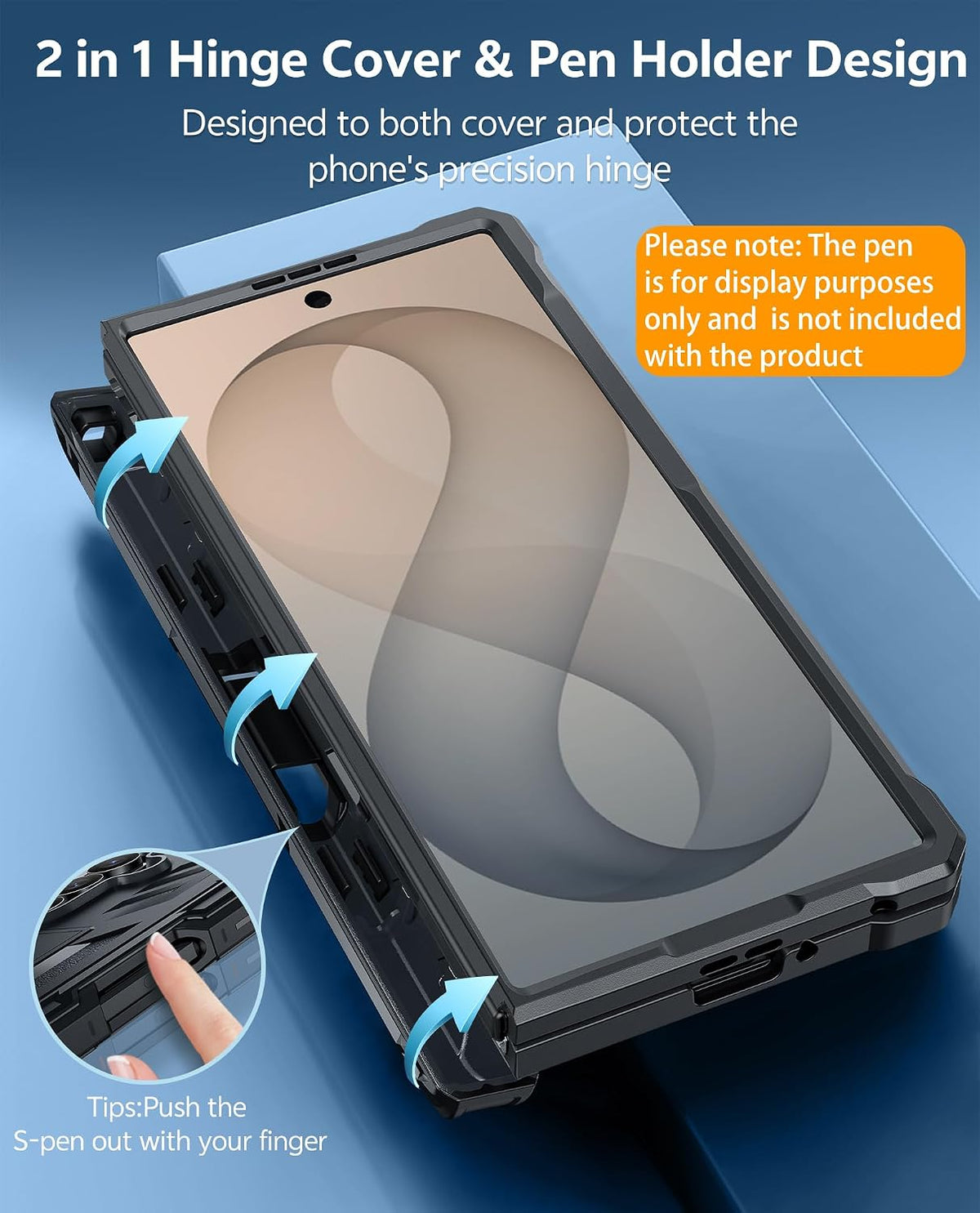 FNTCASE for Google Pixel 11 Pro XL Case with Built-in Screen Protector