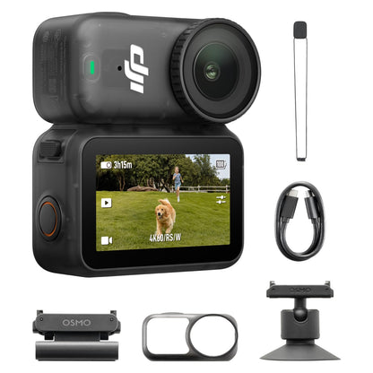 DJI Osmo Nano Standard Combo (128GB), 4K Wearable Camera, 1/1.3″ Sensor