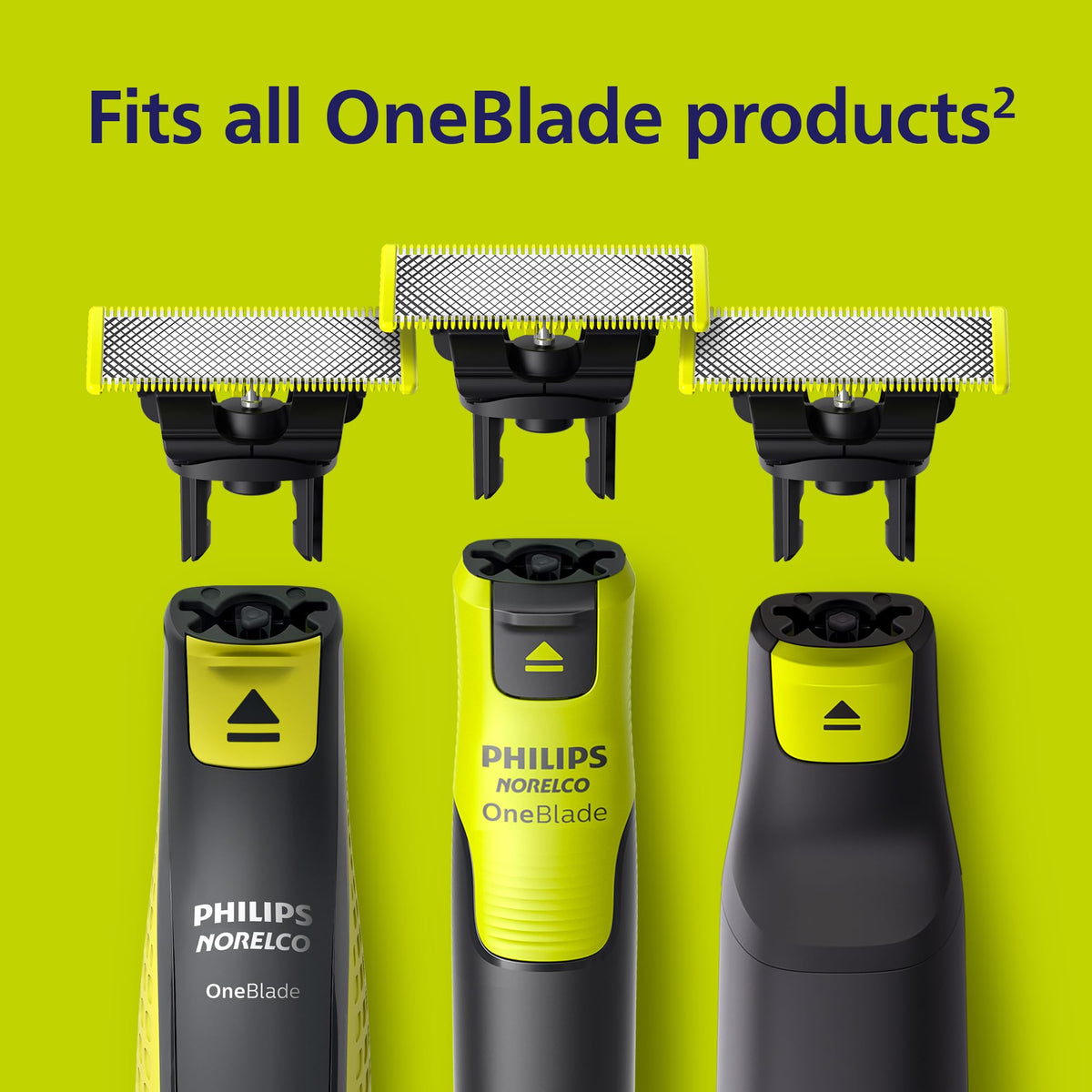 Philips Norelco OneBlade 360 Replacement Blades, 3 Pack