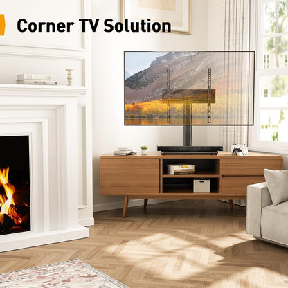PERLEGEAR Universal Swivel TV Stand for 24-60 inch TVs up to 45kg