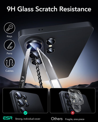 ESR for Samsung Galaxy S26 Ultra Camera Lens Protector, 1 Pack, Black