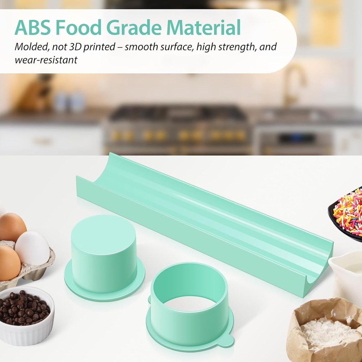 Round Cake Pop Mold Set with 9in Tray and Sticks- Blue