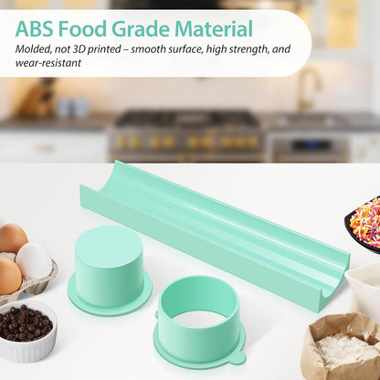 Round Cake Pop Mold Set with 9in Tray and Sticks- Blue