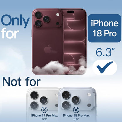 JETech Case for iPhone 17, Anti-Yellowing, Clear
