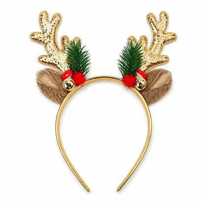 Small Deer Ears Antler Headbands Reindeer Antlers Headband Hair Accessories