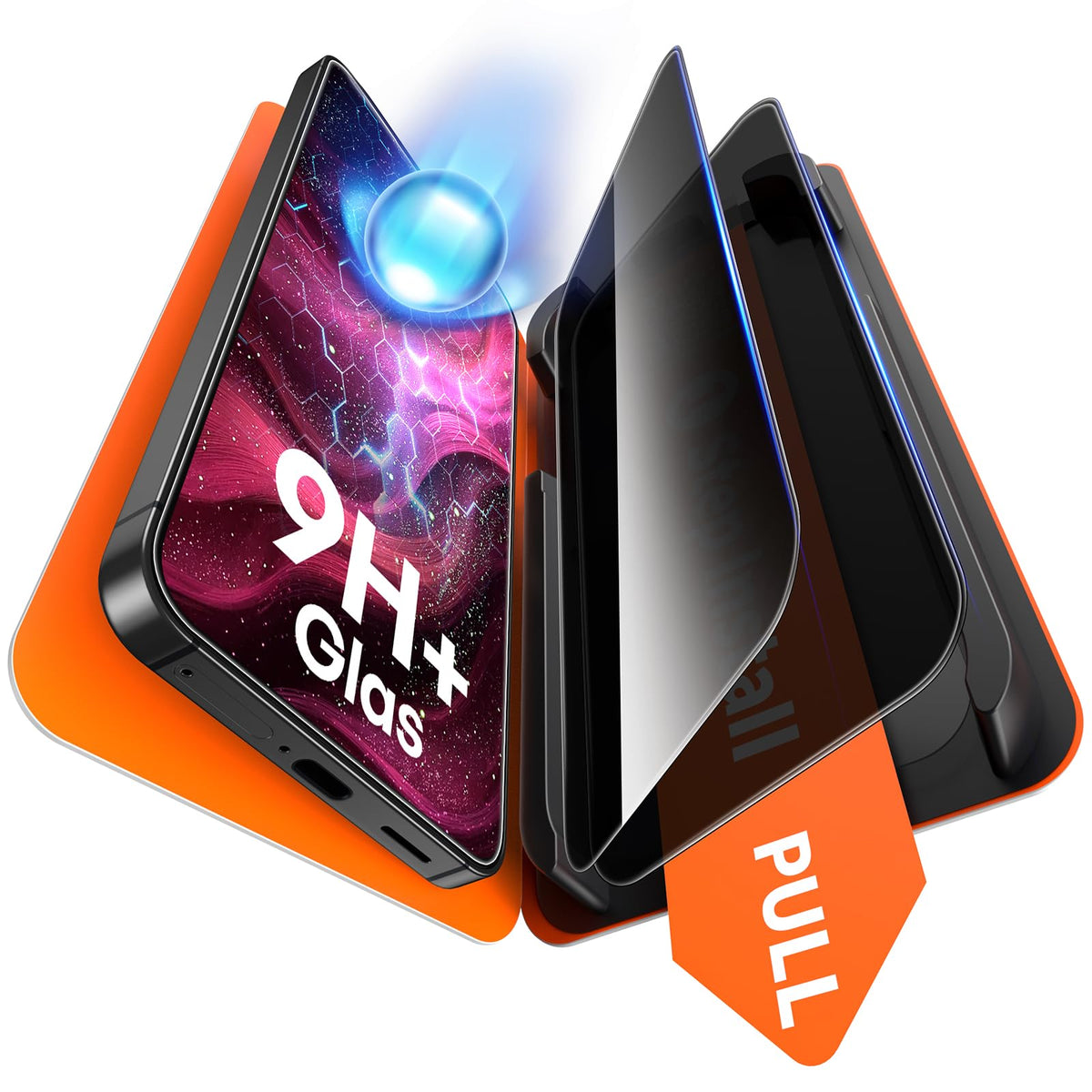 TAURI 2 Pack for Samsung Galaxy Z Fold 8 Ultra Privacy Screen Protector