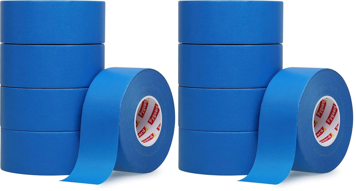 5 Rolls Painters Tape Blue, 36mm x 50m, UV & Heat Resistant