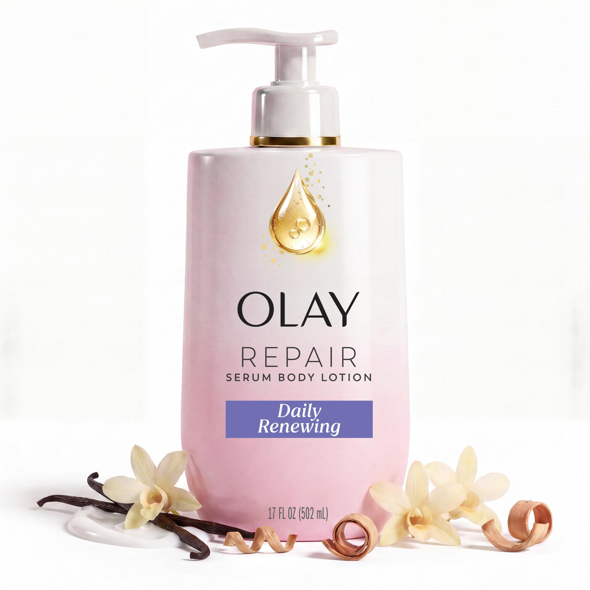 Olay Super Serum Hand & Body Lotion, Luminous & Resilient Skin, 17 fl oz