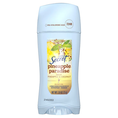 Secret Antiperspirant Deodorant for Women, Cozy Vanilla Scent, 2.6 oz