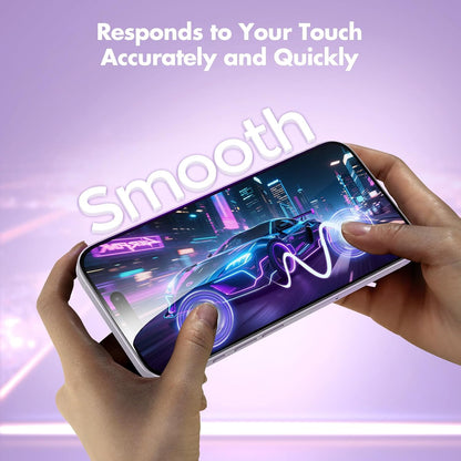 UNBREAKcable Privacy Screen Protector for iPhone 15, Full Coverage