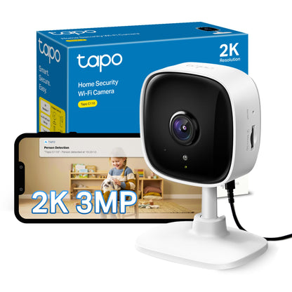Tapo C113 2K 3MP Indoor & Outdoor Security Camera Pet Camera House Security