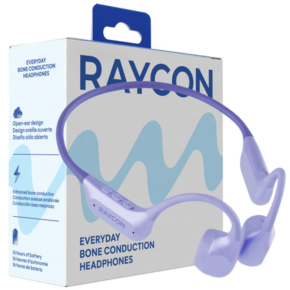 Raycon Everyday Bone Conduction Headphones, 2nd Gen, Black