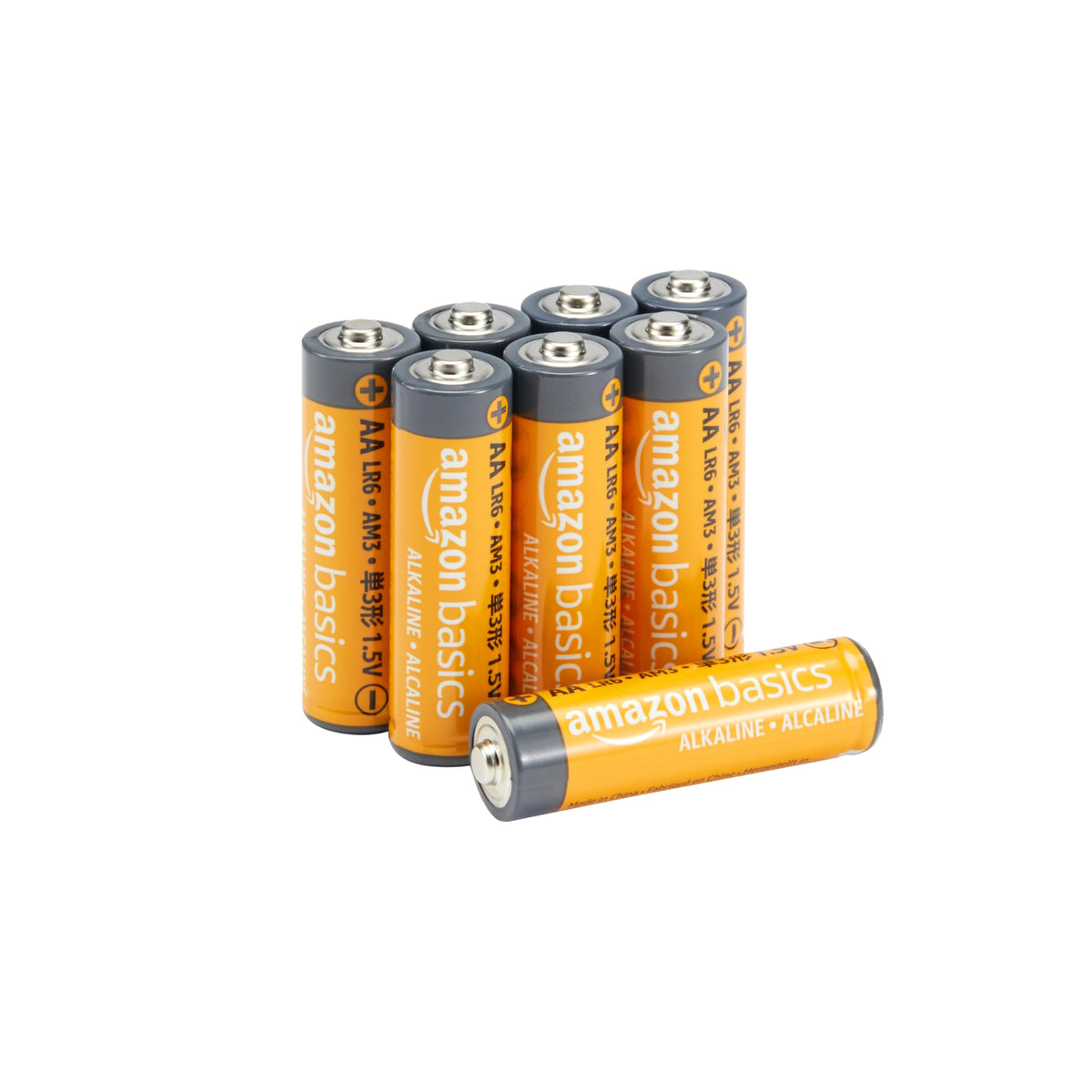 Amazon Basics 100-Pack AAA Alkaline High-Performance Batteries, 1.5 Volt, 10-Year Shelf Life