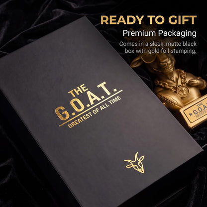 Fantasy Football Goat Trophy Award with Premium Packaging, 7.00 Inch