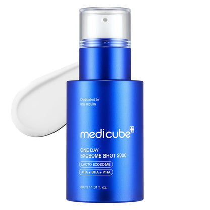 medicube Exosome Shot Zero 2,000 PPM Spicule Facial Serum For Pores & Sebum