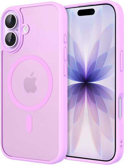 CACOE Magnetic Case for iPhone 17 6.3 inch, Light Purple
