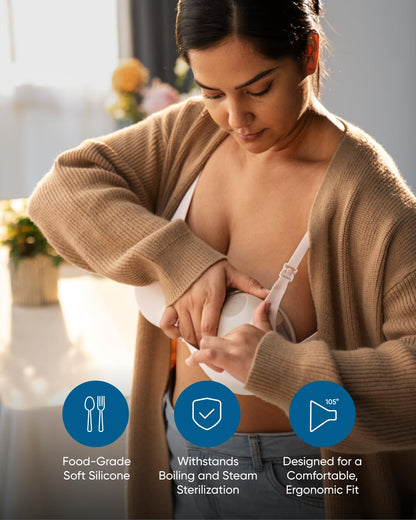 eufy Breast Pump E10/E20/S1/S1 Pro, Duckbill Valves (4-Pack)