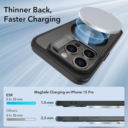 ESR Classic Hybrid for iPhone 18 Pro Max/17 Pro Max Case with Flex Stand