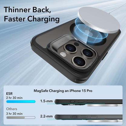 ESR Classic Hybrid for iPhone 18 Pro Max/17 Pro Max Case with Flex Stand