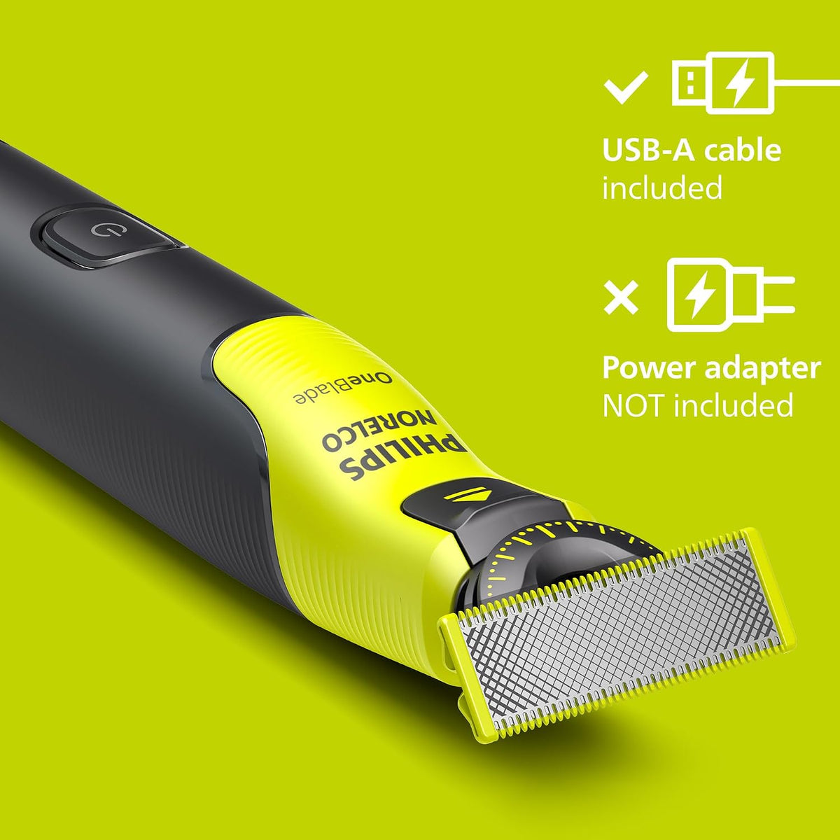 Philips Norelco OneBlade 360 Hybrid Face + Body Trimmer and Shaver