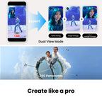 Insta360 Flow 2 Pro Phone Gimbal Stabilizer for iPhone & Android, AI Phone Gimbal, Phone Stabilizer for Travel & Vlogs, Phone Stabilizer for Videos, YouTube, TikTok - Ultimate Creator Bundle Grey