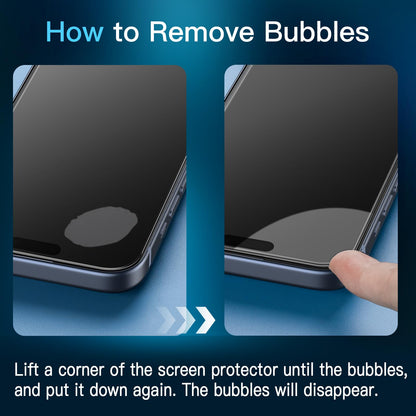 JETech Screen Protector for iPhone 18 Pro Max/17 Pro Max, 3-Pack