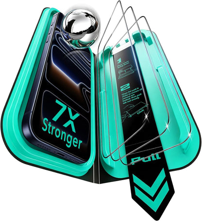 ESR 3 Pack for iPhone 17 Pro Max Screen Protector, Armorite