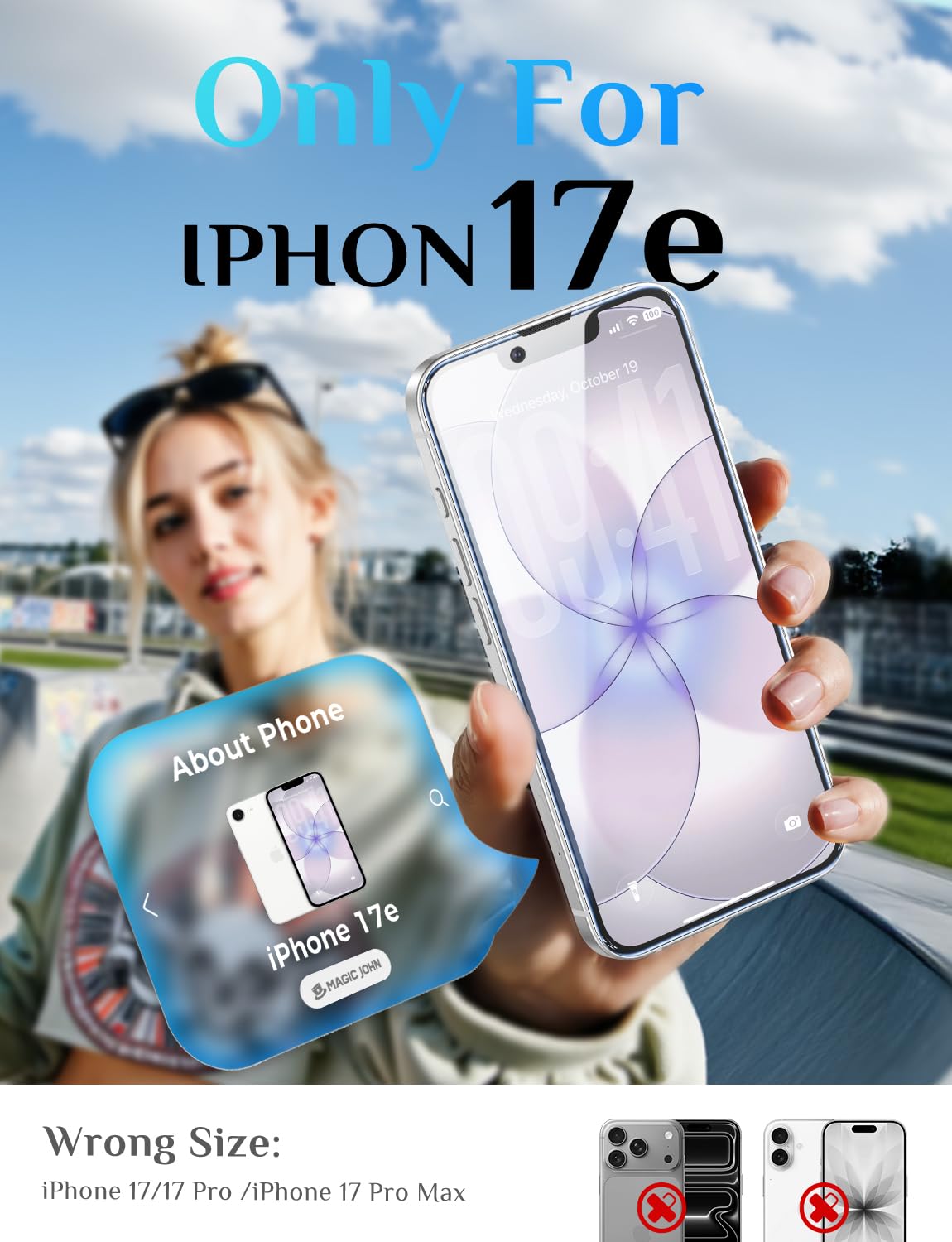 MAGIC JOHN for iPhone 18 Pro Max Screen Protector Easy Installation