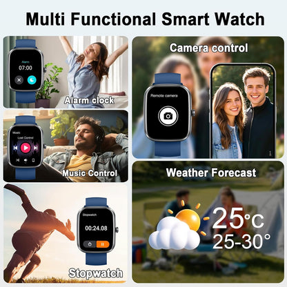 Motast Smart Watch, Fitness Tracker 1.69'' HD for Men Women,