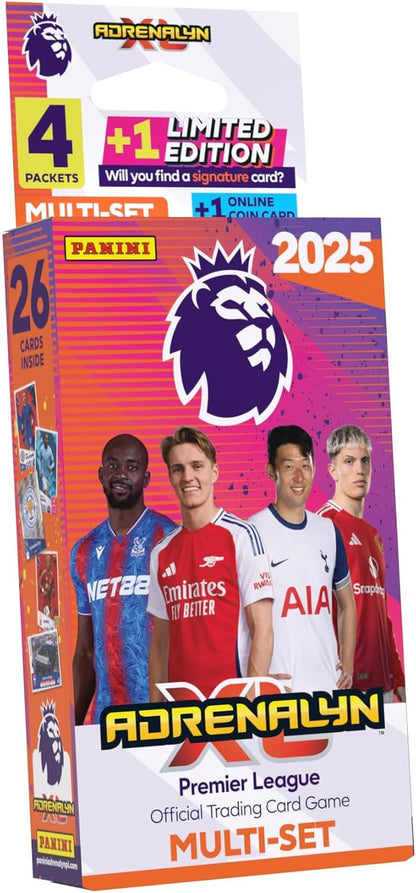 Panini Premier League 2024/25 Adrenalyn XL Multiset Trading Cards (61 pieces)