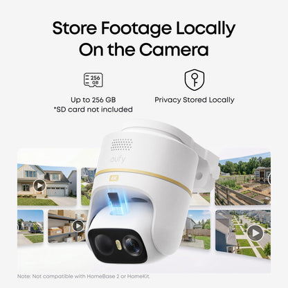 eufy Security eufyCam C37, Solar Cameras Wireless Outdoor,2K Resolution