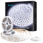 Govee Warm White LED Strip Lights 16.4ft with Control Box, 3000K, Dimmable