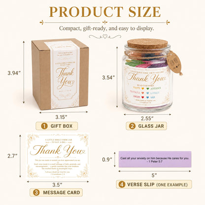 Read This When Bible Verses Jar – Birthday Gifts for Women, Christian Gifts, Christmas Gift for Women, Gift for Mom from Daughter