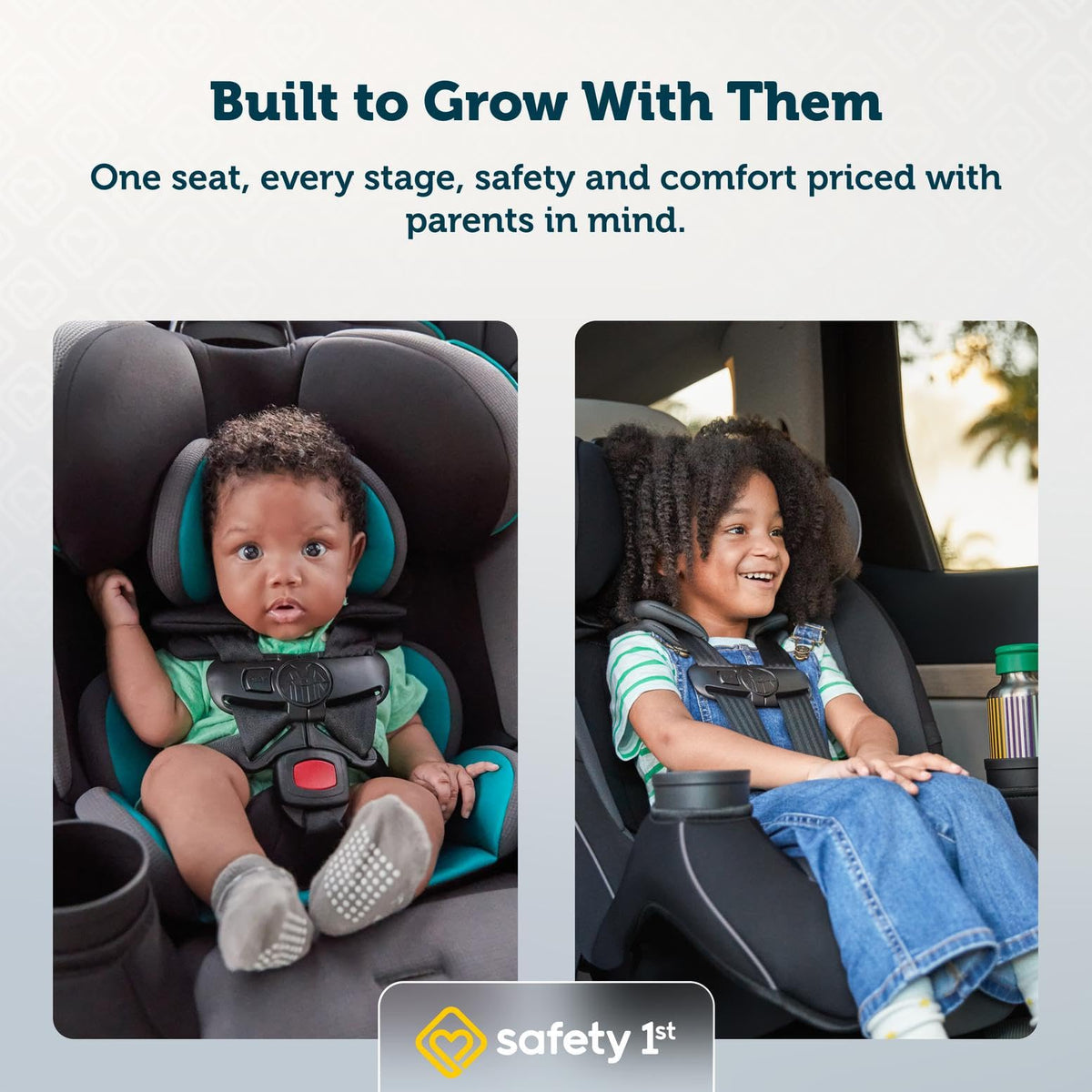 Safety 1st Grow and Go All-in-One Convertible Car Seat - Black Phantom