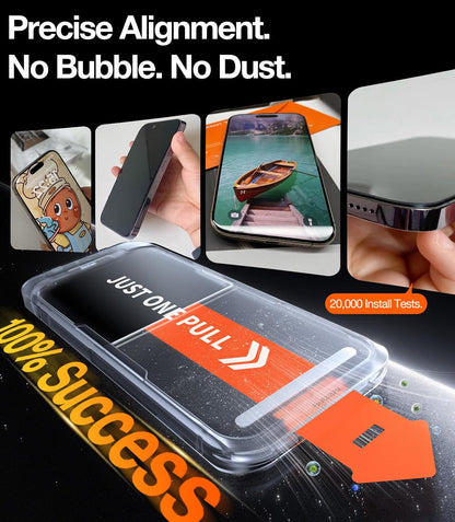 TORRAS Military-Grade Unbreakable for iPhone 18 Pro Screen Protector 2-Pack