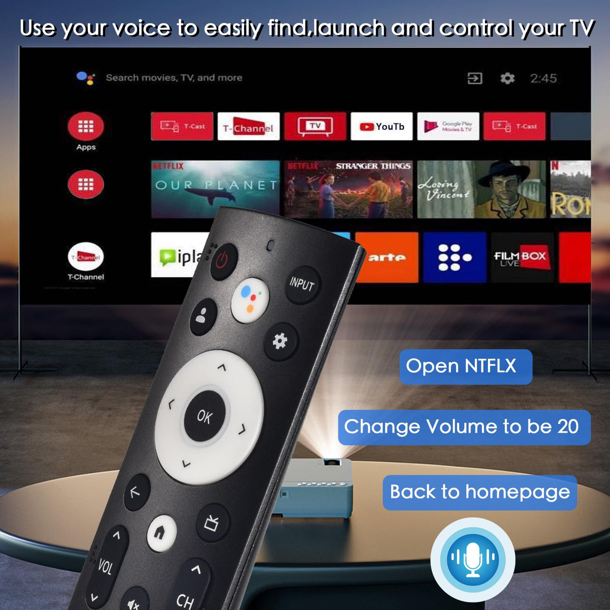Magic Remote for 2019-2025 LG Smart TV,AI Voice & Pointer Control