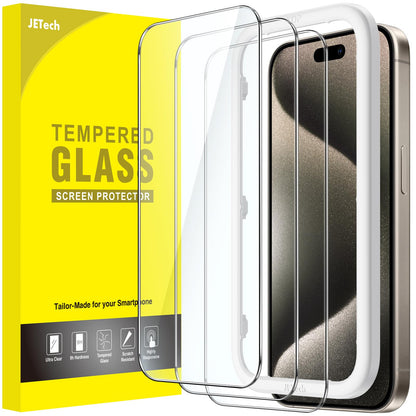JETech Screen Protector for iPhone 18 Pro Max/17 Pro Max, 3-Pack