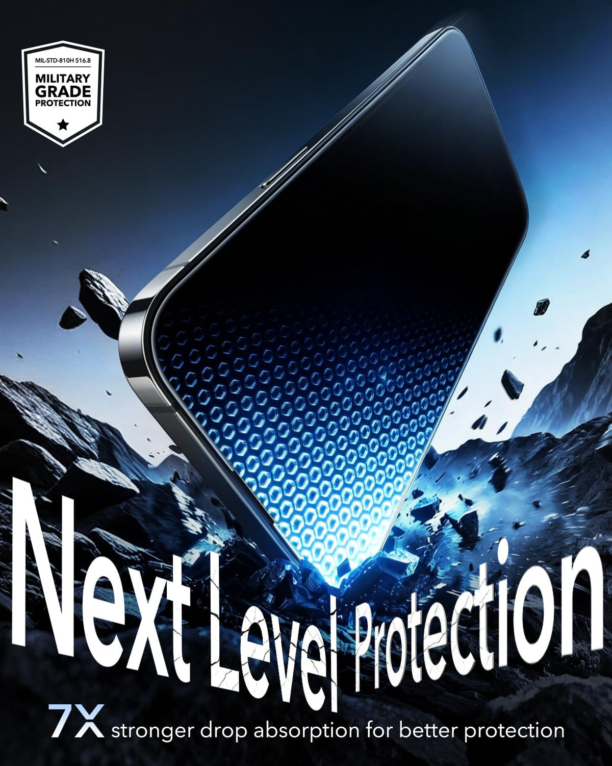 ESR 3 Pack for iPhone 17 Pro Max Screen Protector, Armorite