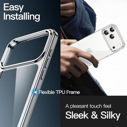 JETech Case for iPhone 17, Anti-Yellowing, Clear